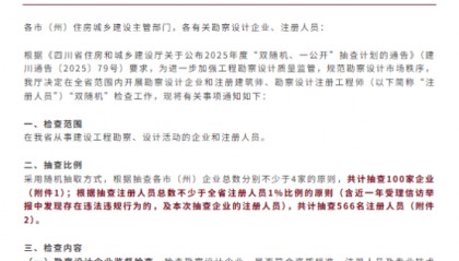 四川开展 “双随机” 检查，卓猎网助力建企发展