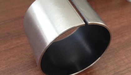 SF-1无油轴承三层结构解析：钢板/青铜粉/PTFE层作用与自润滑原理