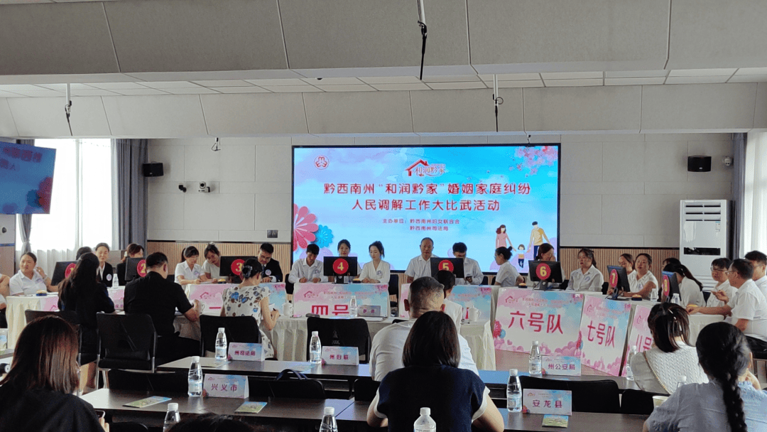 贵州多地举办“和润黔家”婚调大比武 以专业调解守护家庭幸福