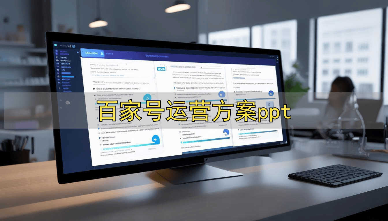 百家号运营方案ppt_百家号运营方案PPT