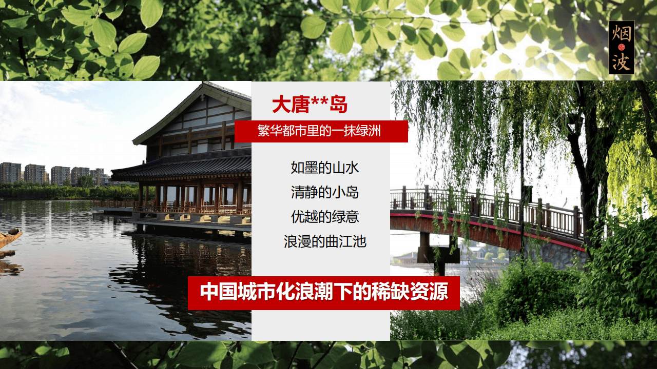 大唐烟波岛景区品牌运营方案