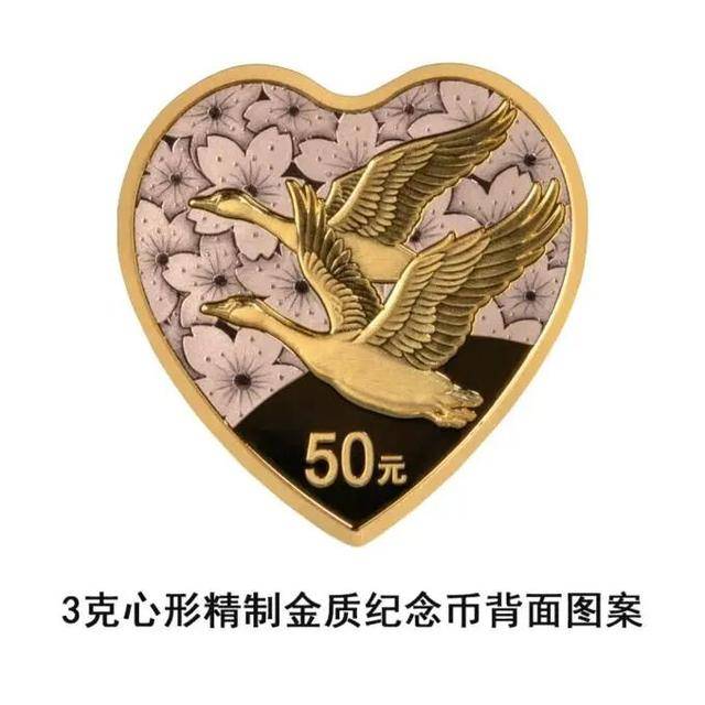 50元人民币≠50元纪念币！2026心形纪念币上新了