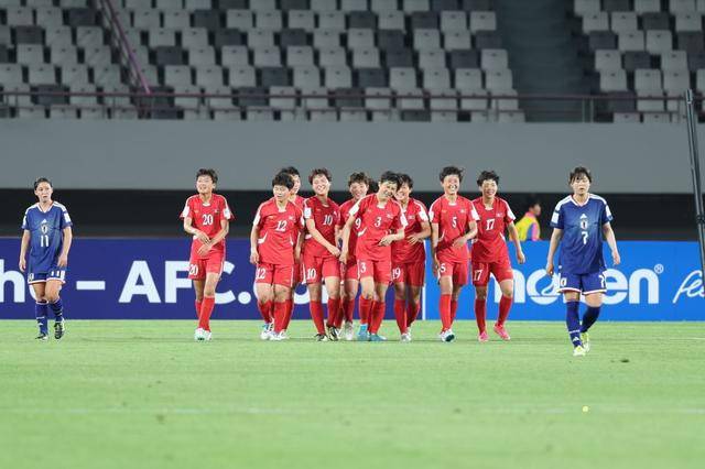 朝鲜队大胜日本队卫冕U17女足亚洲杯冠军