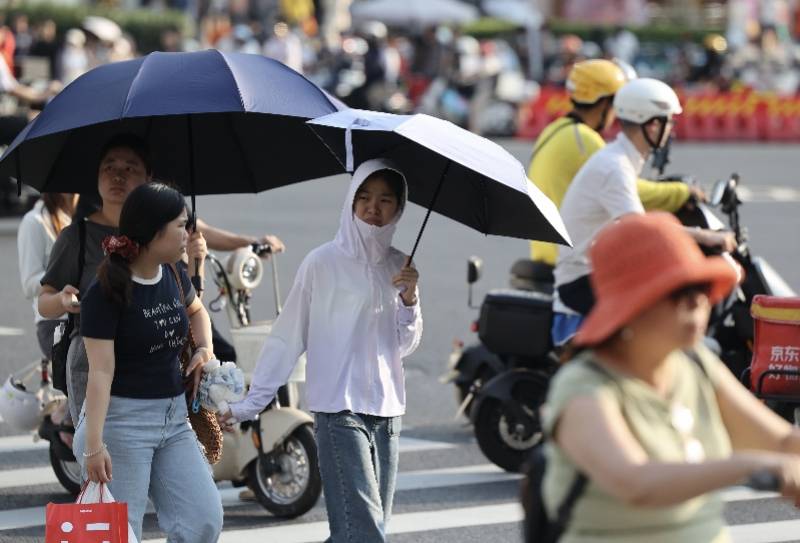 “热麻了”，广州今日最高温41.6℃，花都区橙色预警生效
