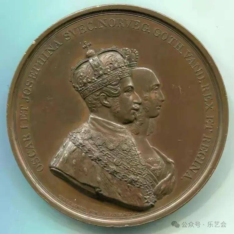泉耕专栏:《九、瑞典王室伉俪主题币章》