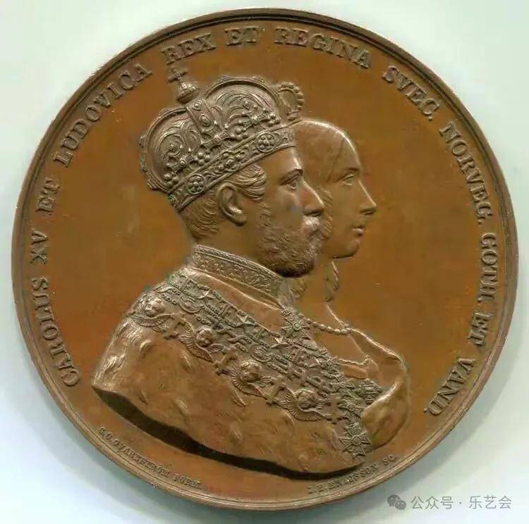 泉耕专栏:《九、瑞典王室伉俪主题币章》